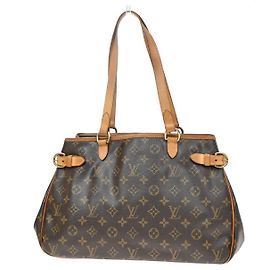 Louis Vuitton Batignolles Monogram Canvas Horizontal Brown