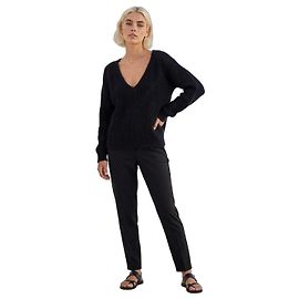Ba&sh black Angora and wool sweater Black