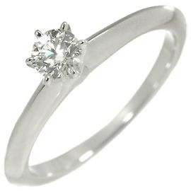 Autre Marque Tiffany & Co. Platin-Bandring mit Diamant Andere
