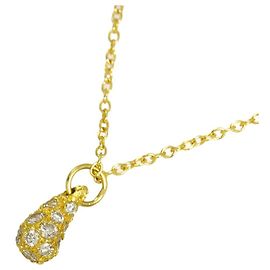Autre Marque Collana Tiffany & Co. Teardrop con diamanti pavé Altro