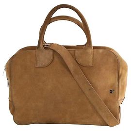 Courreges Bolso Three sixty M camel Camello