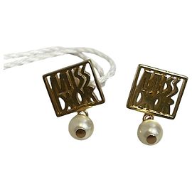Boucles d'oreilles Dior Miss Dior Doré