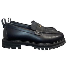 Mocasines Loro Piana negros T.41 Negro