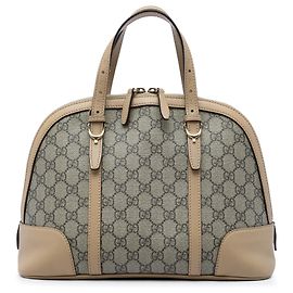 Bolso Nice Dome Small GG Supreme Beige Gucci Beige