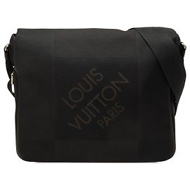 Bolso Bandolera Louis Vuitton Damier Geant Negro Negro