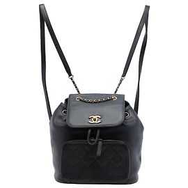 Zaino Chanel Caviar Business Affinity Nero Nero