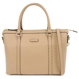 Gucci Margaux Microguccissima Leather Medium Beige