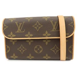 Louis Vuitton Florentine Waist Monogram Canvas Medium Marron