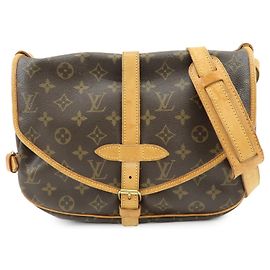 Louis Vuitton Saumur Monogram Canvas 30 Marrone