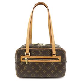 Louis Vuitton Cite Monogram Canvas MM Castaño