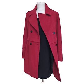 Comptoir des Cotonniers Abrigo Golden Chaud TM/L Roja