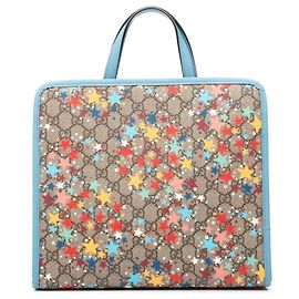 Borsa Gucci GG Supreme Star per bambini Multicolore Beige