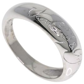 Bague alliance Van Cleef & Arpels en or blanc 18K Doré