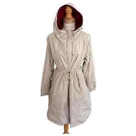 Max Mara The Cube reversible waterproof jacket Red Beige