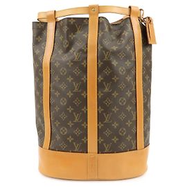 Louis Vuitton Randonnee Monogram Canvas GM Marrom