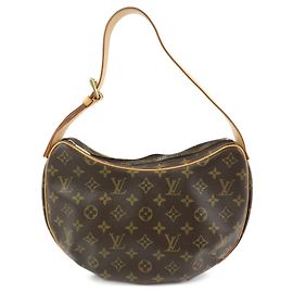 Borsa a spalla e borsa a mano Louis Vuitton Monogram Croissant MM Marrone M51512 Marrone
