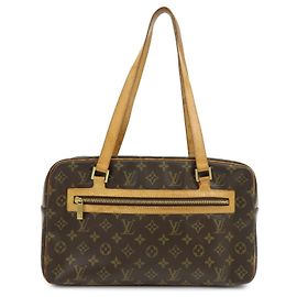 Borsa a Tracolla Louis Vuitton Monogram Cite GM Borsa Boston Marrone M51181 Marrone