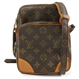 Louis Vuitton Monogram Amazone Shoulder Bag Crossbody Bag M45236 Marron