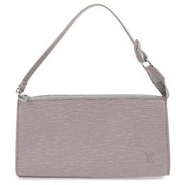 Louis Vuitton Epi Leather Pochette Accessoires  Pouch Lilac M5294B Purple