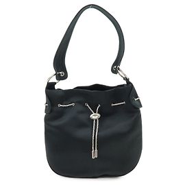Borsa a spalla e borsa a mano in nylon con logo TOD'S Nero Argento Nero
