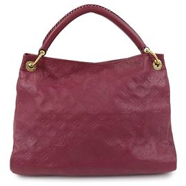 Louis Vuitton Monogram Empreinte Empreinte Leather MM Aurore M94047 Violet