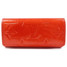 Louis Vuitton Monogram Vernis Multicles 4 Key Holder Rouge M91211 Red