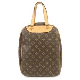 Louis Vuitton Monogram Excursion Shoes Case Hand Bag M41450 Marrom