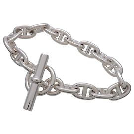 Hermès HERMES Chaine d'Ancre MM Bracelet SV925 Silver Argento