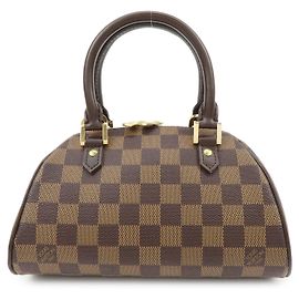 Sac à main Louis Vuitton Damier Ebene Rivera Mini Brown N41436 Marron
