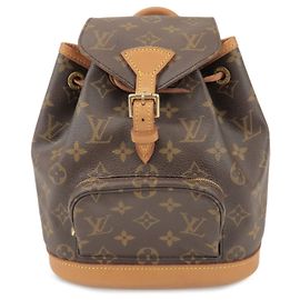 Louis Vuitton Monogram Mini Montsouris Backpack Brown M51137 Brown