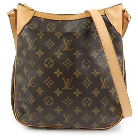 Borsa a spalla Louis Vuitton Monogram Odeon PM Marrone M56390 Marrone