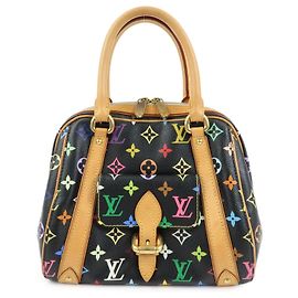 Louis Vuitton Monogram Multicolor Priscilla Hand Bag Noir M40097 Nero