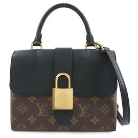 Louis Vuitton Monogram Locky BB Borsa a Tracolla 2Way Brown Noir M44141 Nero