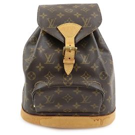 Sac à dos Louis Vuitton Monogram Montsouris MM Brown M51136 Marron