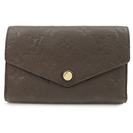 Louis Vuitton Empreinte Portefeuille Curieuse Compact Wallet M60543 Brown