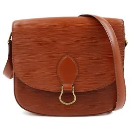 Bolsa de Ombro Louis Vuitton Epi Saint Cloud Kenya Brown M52193 Marrom
