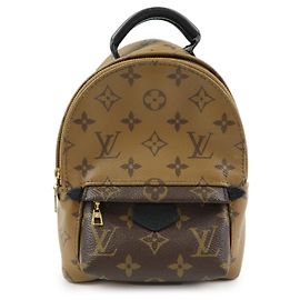 Louis Vuitton Monogram Reverse Palm Springs Backpack Mini M42411 Brown