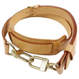 Correa de hombro ajustable Louis Vuitton para bolso Keep All Boston 120cm Castaño