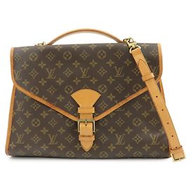 Louis Vuitton Monogram Beverly 2Way Bag Shoulder Bag Brown M51121 Brown