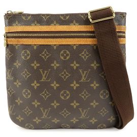 Louis Vuitton Monogram Pochette Bosphore Shoulder Bag Brown M40044 Marrone