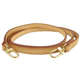 Louis Vuitton Nume Leather Shoulder Strap 120cm Natural J00145 Beige