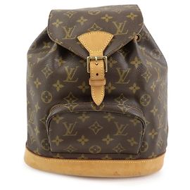 Louis Vuitton Monogram Montsouris MM Backpack Brown M51136 Brown