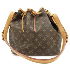 Sac à épaule Louis Vuitton Monogram Petit Noe Brown M42226 Marron