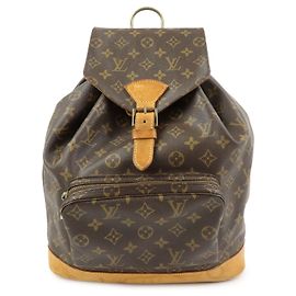 Zaino Louis Vuitton Monogram Montsouris GM Brown M51135 Marrone