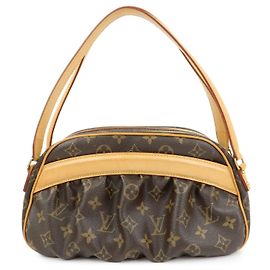 Louis Vuitton Monogram Clara Hand Bag Shoulder Bag Brown M40057 Marrone
