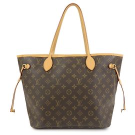 Sac à main Louis Vuitton Monogram Neverfull MM Marron M40156 Marron