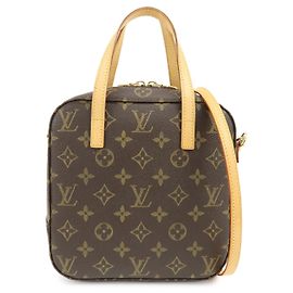 Sac à main Louis Vuitton Monogram Spontini Brown M47500 Marron