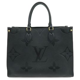 Sac à main Louis Vuitton Monogram Empreinte On The Go MM Noir M45595 Noir