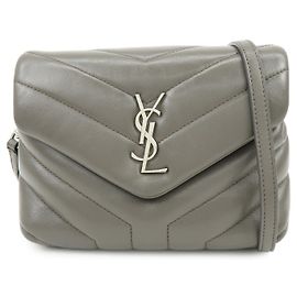 Autre Marque SAINT LAURENT PARIS Schultertasche Grau
