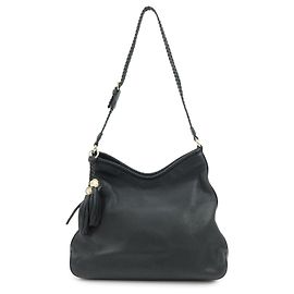 Borsa a tracolla GUCCI Marrakech in pelle Nera 257026 Nero